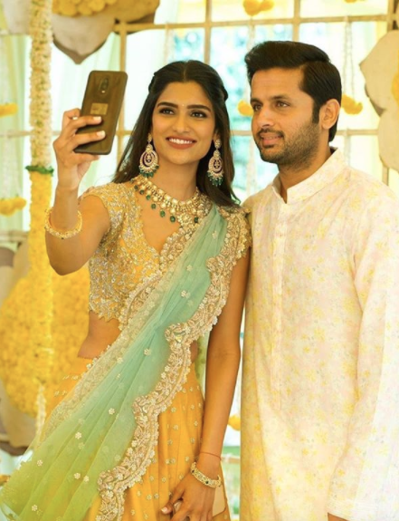 Nithiin Reddy and Shalini Kandukuri